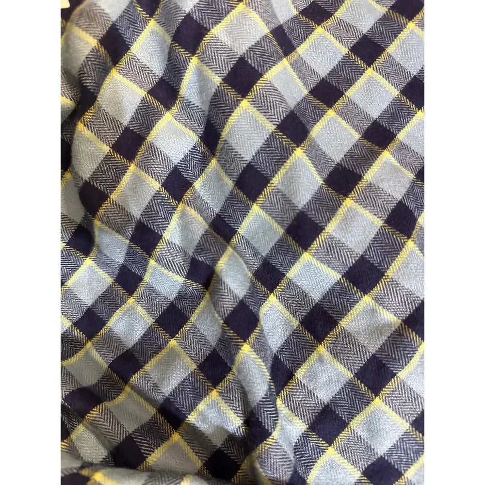 Brand New State of Day Women's Size 3X Blue Grid Plaid Lounge Pajama Pants
